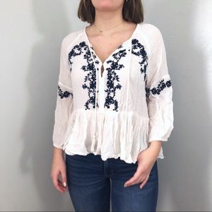American Eagle Peasant Top